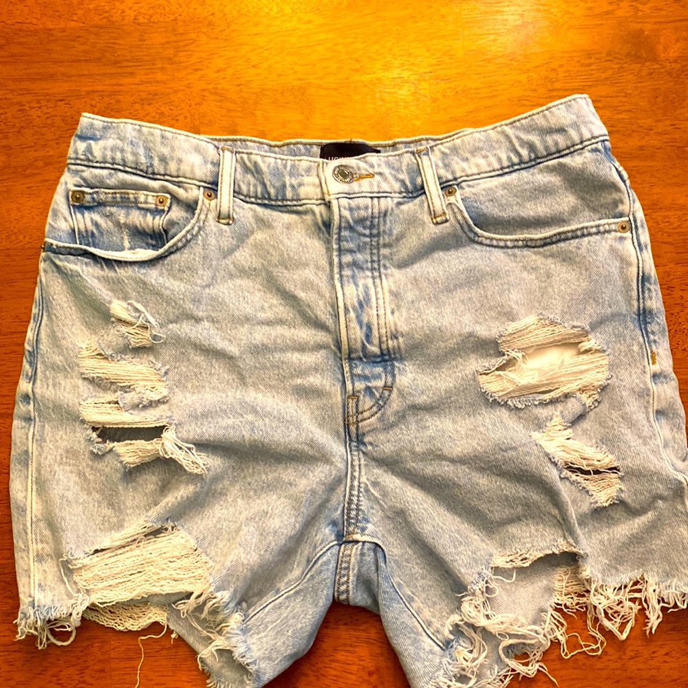 90s MIDI High Rise Shorts